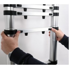 VOREL Scara telescopica din aluminiu 3.8m, 13 trep..